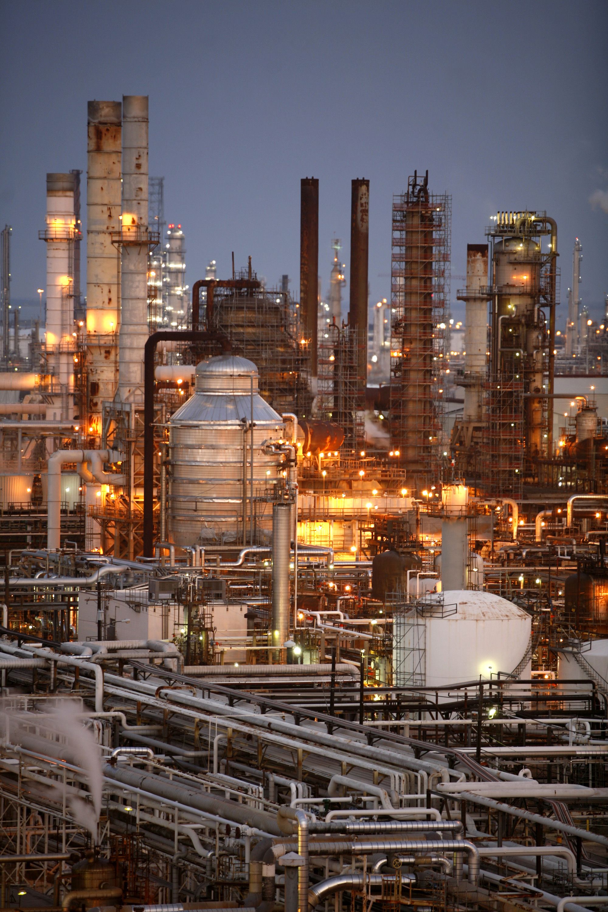 Impianto petrolchimico — area a rischio esplosione