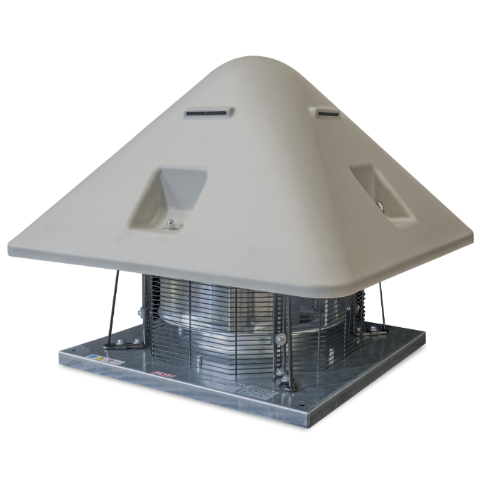 Ventilatori a torrino assiali e centrifughi ROOF-CM